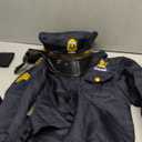 Spooktacular Creations Halloween Police Costume for Kids, Police Officer Costume for Boys, Toddler RolePlay Themed Party (Medium (8-10 yrs), Black)