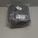 yoeasy Women's Stand Collar Single Breasted Pea Coat Casual Wool Blend Mid Long Trench Coat Winter Jackets (Large, Dark Grey)