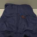 SWISSWELL Unisex Boys Girls Fleece Hoodie Sherpa Lined Jacket Zip Up Hooded Sweatshirt Winter Outerwear for Kids (10-11 Years, Navy Blue)