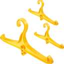 Scuba Hanger BC Regulator Scuba Diving Wetsuit Hanger with Din Threads Vest Tactical Gear for Dry Clothes BCD Side Hanging (Yellow)