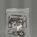 40PCS Zipper Clips Anti Theft - Double Opening Small Carabiner Clip, Ideal for Holding Closed for Backpacks/Keychains/Luggage, Zipper Pull Replacement (Silver)