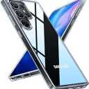 TORRAS Shockproof for Samsung Galaxy S25 Ultra Case, [NonYellowing] [12FT MilitaryGrade Protection] Transparent Slim Case for Samsung S25 Ultra Case, Diamond Clear, Hard, 6.9'' Guardian Series
