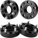 Youxmoto 5X5.5 1.5 inch (38mm) Wheel Spacers Fit for Ram 1500 2012-2018, 5x139.7mm Wheel Adapters 77.8mm Bore Hubcentric with M14x1.5 Studs, 4PCS