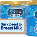 Enfamil Optimum (Enspire), Our Closest Formula to Breast Milk, Immune-Supporting Lactoferrin and Brain-Supporting DHA Baby Formula, 20.5 Oz, Pack of 4, BB Date 03/01/2027