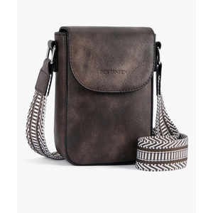 BOSTANTEN Small Crossbody Bags for Women Cell Phone Purse Leather Wallet Handbags with Card Slots