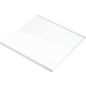 Upgraded DA97-20647A Refrigerator Glass Shelf Replacement for Samsung Fridge Upper Glass Shelf Assembly, Fits RS27T5200SG RS27T5200SR/AA RS27T5201SR/AA RS27T5561SR/AA Tempered Glass Upper Shelf