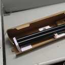 Double Curtain Rod 72 to 144 Inch, HOTOZON 1 Inch Heavy Duty Double Curtain Rods for Windows 60 to 140 Inches(5-11.6 ft), Telescoping Drapery Rod with Simple End Finials, Black