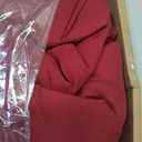 Amazon Basics Lightweight Super Soft Easy Care Breathable Brushed Microfiber 4-Piece Bed Sheet Set with 14-Inch Deep Pockets, Wrinkle Resistant, Queen, Burgundy, Solid