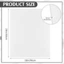 Patelai 6 Pcs 18 x 24 Inches Corrugated Plastic Sheet Corrugated Poster Board 4mm Thick Waterproof Blank Board Sheets Plastic Yard Sign for Garage and Estate Sale, Indoor and Outdoor Use(White)