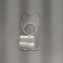 FNTCASE for iPhone 17 Case Clear: Magnetic Phone Cases with Screen Protector Drop Proof Compatible with Magsafe Slim Anti Yellowing Rugged Shockproof Protective Transparent Cell Cover (A-Clear)