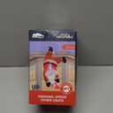 Joiedomi 6 FT Tall Hanging Christmas Santa Inflatables Decoration, Christmas Inflatable Santa Hanging Upside Down, Blow Up Yard Decoration with Built-in LED for Indoor Outdoor Yard Roof Decor