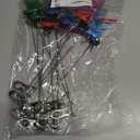 12 Pack Dragonfly Clip,Fake Dragonflies, Humming Bird Stakes Fake, Plastics Dragonfly for Garden Stakes Decor Yard Ornaments for Hat,Deer and Horse,Fly Scare Devices for Indoor Outdoor