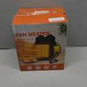Outdoor Heaters for Patio, Outdoor Heater with Overheat Protection, 3S Fast Heating Portable 1500W Electric Garage Heater, Portable Patio Heaters for Space, Greenhouse