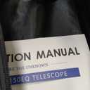 Telescope 150EQ Astronomical Professional Telescope for Adults High Powered, Manual Equatorial Reflector Telescopes for Beginners with Phone Adapter, Moon Filter, Stainless Tripod - with Carrying Bag