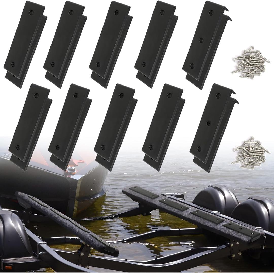 Boat Trailer Bunk Slides, Smoother Boat Bunk Slide Pads, Heavy Duty Boat Trailer Slides for Bunks,3"x10"