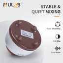 ULAB Mini Vortex Mixer with Touch Function,Nail Polish,Eyelash Adhesives and Acrylic Paints Mixing, Lab Vortexer for Centrifuge Tubes and Test Tubes, US Plug, UMP1011