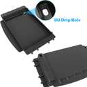 7658 Cast Iron Grill Griddle for Weber Spirit 200 300 Spirit II E-210 E-310 Series Gas Grills, Cooking Griddle Plate for Weber Genesis Silver B/C 1000-5000, Replacement for 7597 7598