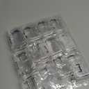 FELTECHELECTR 12pcs Mini Suitcase Candy Box Transparent Wedding Favor Boxes for Unique Party Decorations Creative Design with Spacious Interior for Candies and Gifts