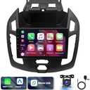 9'' Android 13.0 Car Radio Stereo for Ford Transit Connect 2014 2015 2016 2017 2018 Touchscreen Radio with Carplay & Android Auto WiFi GPS Radio Navigation Bluetooth Support Backup Camera [2+32G]