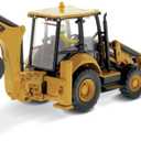 Diecast Masters 1:50 Scale Caterpillar 432F2 Side Shift Backhoe Loader | High Line Series Cat Trucks & Construction Equipment Model 85249