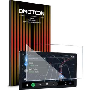 OMOTON Screen Protector for Ford Explorer 2025, 13.2 Inch Touchscreen Tempered Glass Protector (Active/ST-Line/Platinum/ST) HD Clear, Anti-Scratch, Anti-Fingerprint
