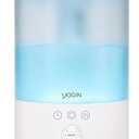 YOGIN Humidifiers for Bedroom Large room, Top fill 2.5L Ultrasonic cool mist Humidifiers for Baby Nursery and Plants, Up to 24 Hours, 24db Quiet, Night Light, Auto Shut Off, Easy Clean Humidifier, White