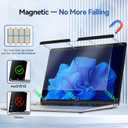 Magnetic Anti Blue Light Screen Protector for MacBook Air/Pro 13 Inch (2016-2022, M1, M2 ), Removable MAC 13.3" Blue Light Filter, Bubble-Free Install, Eye Protection Glare Laptop Screen Protector