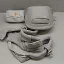 Ergobaby Alta 2-in1 Hip Seat and Carrier - All-Position Breathable Mesh Baby Carrier for 4-48 Months (12lbs - 45lbs) - Breathable Baby Carriers for Summer - SoftFlex Mesh - Pearl Grey