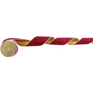 7 pieces Of Red Velvet ribbon (Different Lengths)