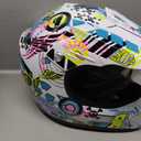 JAGASOL DOT Youth Teenager Motocross Offroad Street Dirt Bike Helmet BMX MX ATV Helmet with Goggles (Medium, White)