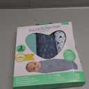 SwaddleMe by Ingenuity Original Swaddle, 100% Cotton, Improves Sleep & Calms Startle Reflex, 3-6 Months, 14-18 lbs, 1.0 TOG, 3-Pack, Baby Swaddle Blanket - Mountaineer