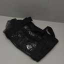 Large Mesh Beach Bag - Lightweight & Foldable Family Beach Bag with 9 Pockets for Toys, Towels & Vacation Essentials (Black)