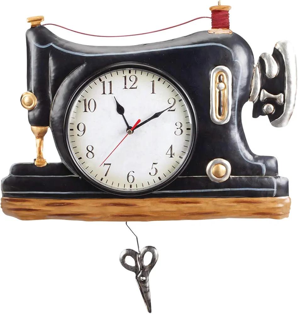 Fox Valley Traders Vintage Pendulum Sewing Clock