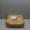 Ling's moment Dusty Rose & Mauve Artificial Flowers with Vase Wedding Decor Centerpiece Flower Potted for Ceremony Reception Tabletop Desk Flowers Mantel Archway Aisle, Fake Flowers Set of 2