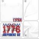 Party in The USA T-Shirt Women 4th of July Independence Day Shirts Funny Patriontic Graphic Short Sleeve Tee Tops (Medium)