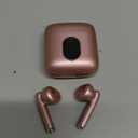 Wireless Earbuds, Bluetooth Headphones 5.4 with ENC Noise Cancelling Mics, 30H Bluetooth Ear buds Bass with Dual LED Display Charging Case, IP7 Waterproof Wireless Earphones for Android/iOS, Rosegold