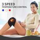 Heated Knee Brace Heating Pad for Arthritis Pain Relief,3 Adjustable Temperature Thermal Therapy Heated knee pad with USB Adapter