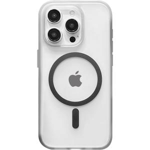Tuokiou Strong Magnetic Air Phone Case for iPhone 16 Clear,Compatible with Magsafe,Translucent Matte Jelly Color Phone Case Shockproof Anti-Yellowing Fingerprint Resistance Protective Cover (Black)
