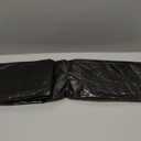 RAINDEWAY Small Black Tarp 5x7 Feet, UV Resistant, 8 Mil Multipurpose Medium Duty Waterproof Poly Tarp Cover with Metal Grommets and Reinforced Edges