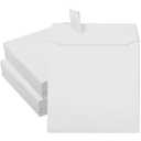 gisgfim 70 Pcs 6x6 Inch Square Envelopes with Self Seal Bulk 70LB White Square Invitation Envelope Greeting Card Lottery Ticket Envelopes for Wedding for Invitation Photo Birthday Cards