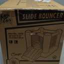 ACTION AIR Toddler Inflatable Bounce House w/Blower, Durable Sewn & Extra Thick for Indoor/Outdoor Fun with Slide