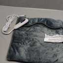 Ultra Soft Flannel Electric Foot Warmers for Feet, 104F to 140F Portable Heating Pad for Feet, Back, Abdomen, Cramp,Overheat Protection,Christmas,Anniversary, Friend Birthday Gifts for Women, Men (Grey)