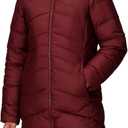MARMOT Women's Montreal Mid-thigh Length Down Puffer Jacket (Acai Berry), XS