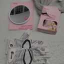 Set Of 3: Makeup Removing Towels, Mirror, Gloves