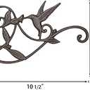Mkono Hanging Plant Bracket Hook Iron Decorative Plant Hanger for Flower Basket Bird Feeder Wind Chime Lanterns, 1 Pack