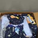 Full Kids Comforter Set - 7 Pieces Full Bedding Sets for Boys Teen, Glow in The Dark Space Bed in A Bag with Sheets