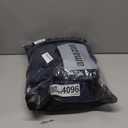 FREE SOLDIER Men's Waterproof Snow Insulated Pants Winter Skiing Snowboarding Pants with Zipper Pockets (Large(38-40)/32L, Navy Blue)