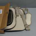 MIDOG Cat Carrier Soft for Small to Medium-Sized Cats,Up to 15 Lbs, TSA Airline Approved Soft Sided Pet Carrier,Collapsible Travel Cat Bag(Beige)