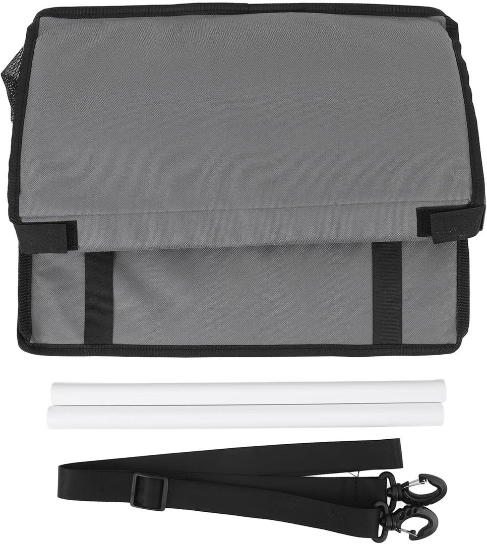 Pet Car Seat Oxford Cloth Water Proof Coating Non Slip Backing Dog Safety Seat with Adjustable Belt for Pets Up to 10kg