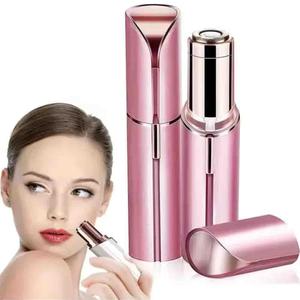 Facial Hair Removal for Women - Electric Razor Device, Small Dermaplaning Remover Tools Epilator Trimmer (Rose Gold)